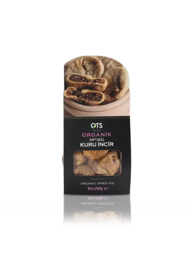 Ots Organik Naturel Kuru İncir 200 Gr - 1