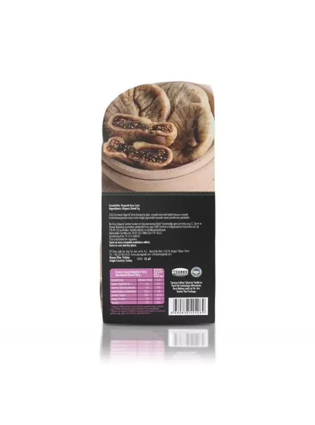 Ots Organik Naturel Kuru İncir 200 Gr - 3