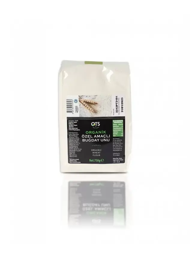 Ots Organik Özel Amaçlı Buğday Unu 750 Gr - 1