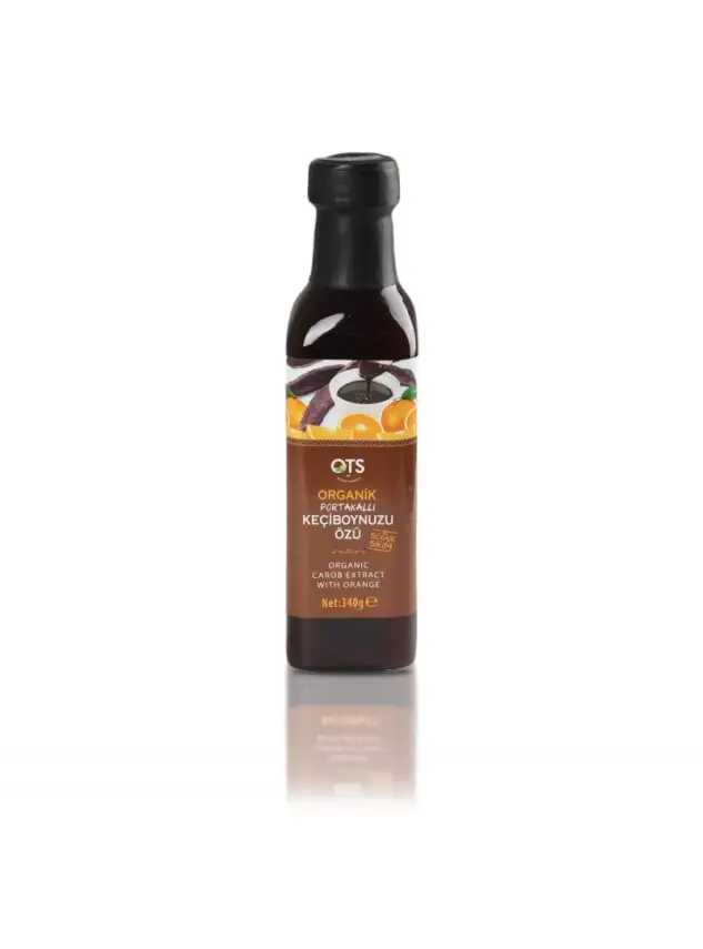 Ots Organik Portakallı Keçiboynuzu Özü 340 Gr - 1
