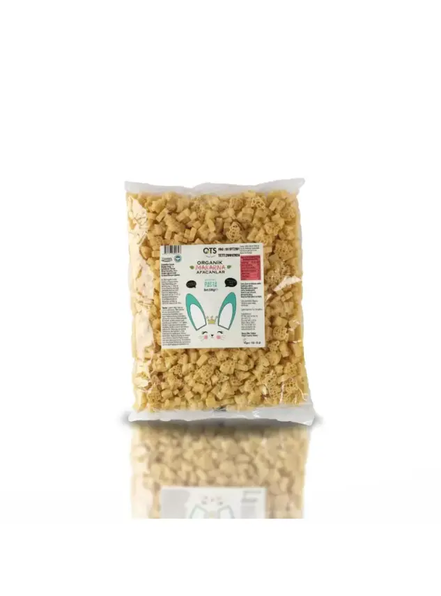 Ots Organik Sade Makarna - Afacanlar - 500 Gr - 1
