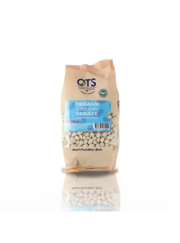 Ots Organik Şeker Kuru Fasulye 750 Gr - 1