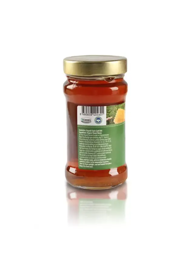 Ots Organik Süzme Çiçek Balı 420 Gr - 3
