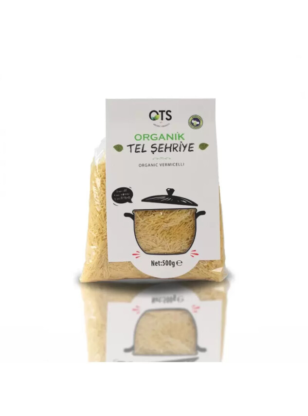 Ots Organik Tel Şehriye 500 Gr - OTS ORGANİK