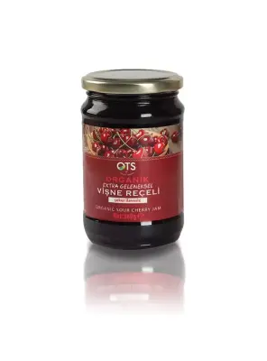 Ots Organik Vişne Reçeli 360 Gr - 1