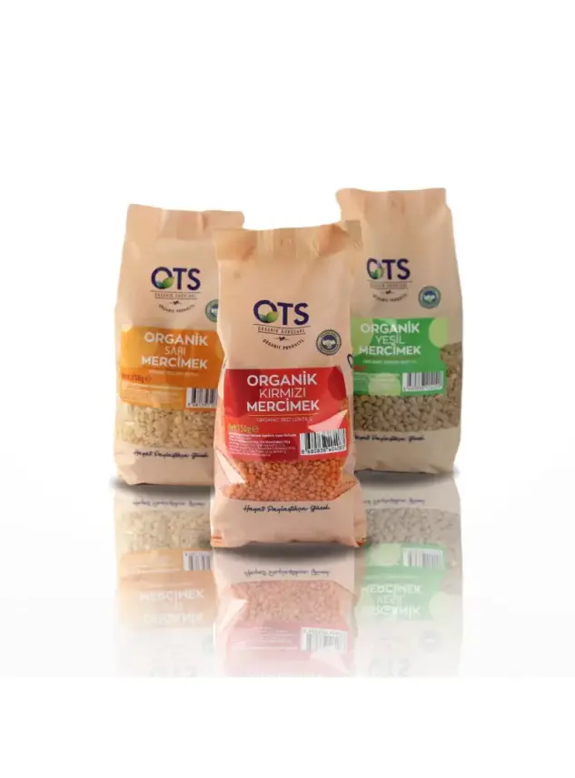 Ots Organik Yeşil Mercimek 750 Gr - 2