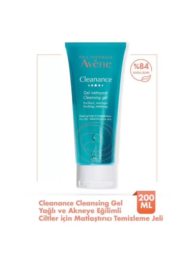 Outlet - Avene Cleanance Yağlı ve Akneye Eğilimli Ciltler için Matlaştırıcı Temizleme Jeli - 1