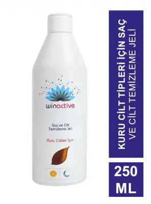 Outlet - Beisya Winactive Saç ve Cilt Temizleme Jeli - Kuru Cilt - 250 ml - 2