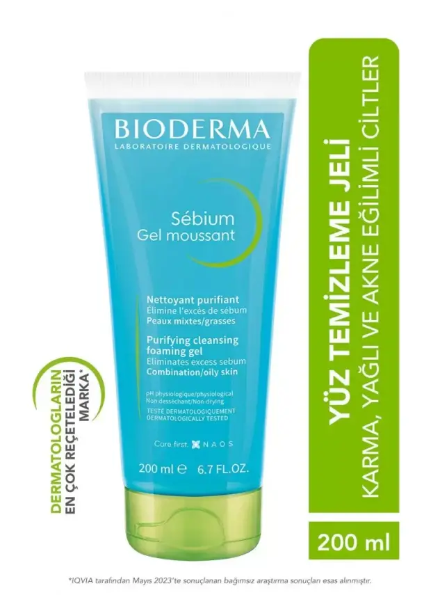 Outlet - Bioderma Sebium Foaming Gel 200 ml - 1
