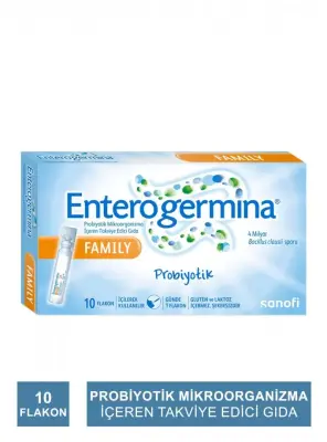Outlet - Enterogermina Family Probiyotik - 5 ml x 10 Flakon - Outlet