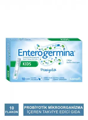 Outlet - Enterogermina Pediatrik Kids 2-10 Yaş 5 ml × 10 Flakon - 1