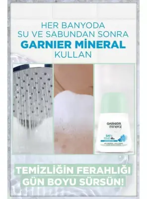 Outlet - Garnier Mineral Saf ve Temiz Roll-On Deodorant 50 ml - 3
