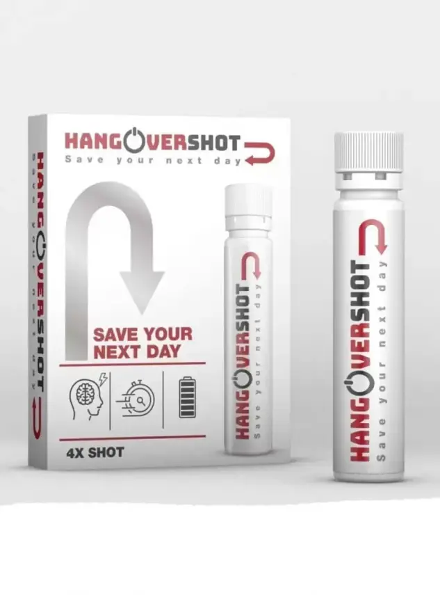 Outlet - HangoverShot Save Your Next Day 4 X 25ml Shot - 1