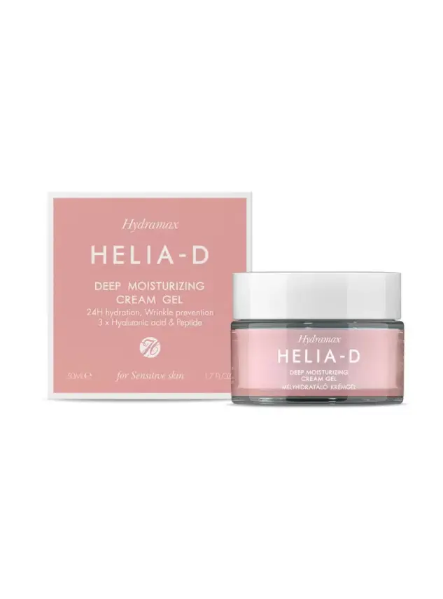 Outlet - Helia-D Hydramax Derin Nemlendirici Krem Jel -Hassas Ciltler için- 50 ml - 1
