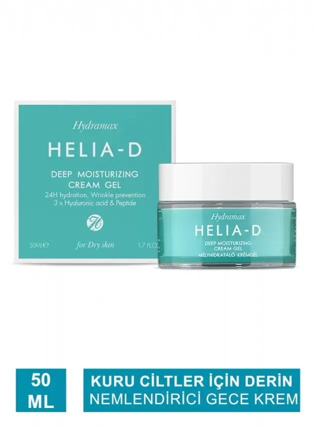 Outlet - Helia-D Hydramax Derin Nemlendirici Krem Jel - Kuru Ciltler için- 50 ml - 2