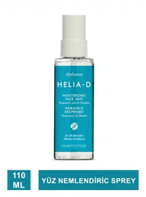 Outlet - Helia-D Hydramax Yüz Nemlendirici Spreyi/ Şeffaf Şişe 110 ml - 1