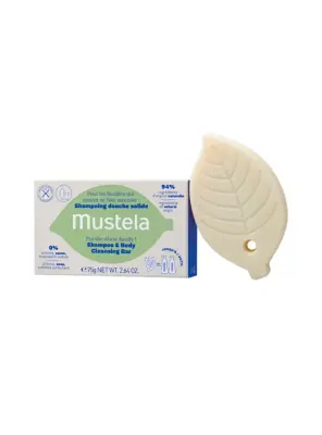 Outlet - Mustela Katı Şampuan ve Vücut Temizleme Barı 75gr - 2