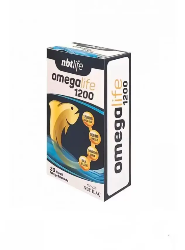 Outlet - Nbt Life Omegalife 1200mg 30 Kapsül - 1