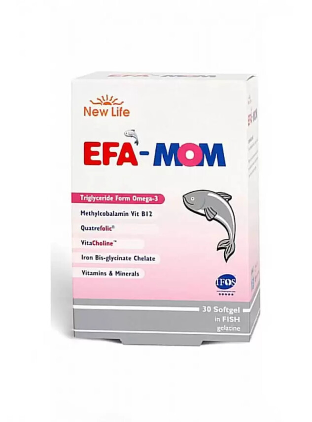 Outlet - New Life EFA Mom 30 Kapsül - Outlet