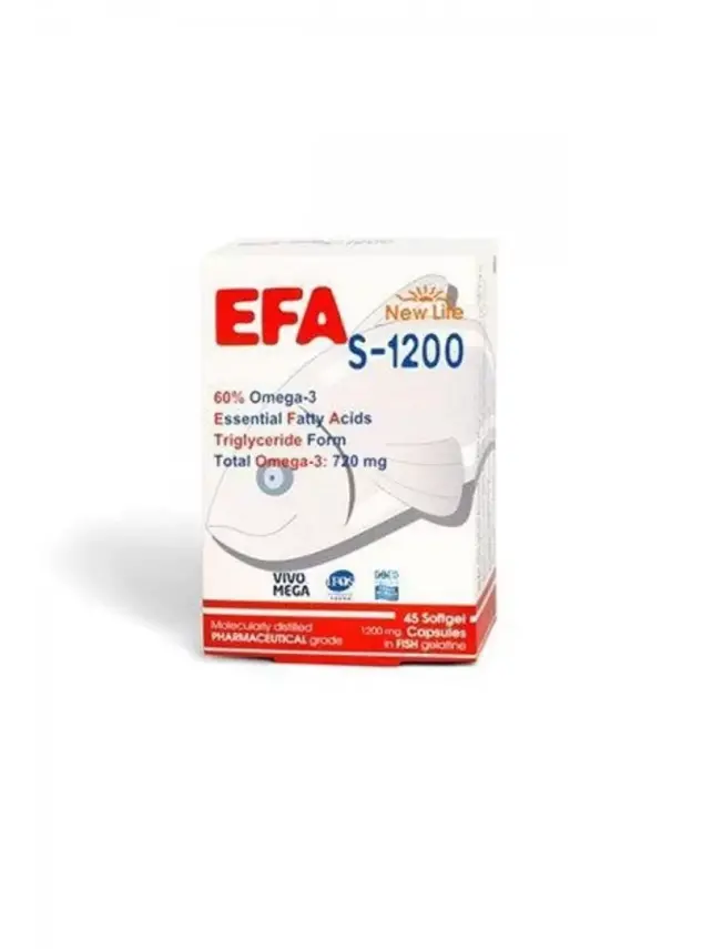 Outlet - New Life EFA S-1200 Balık Yağı - 1