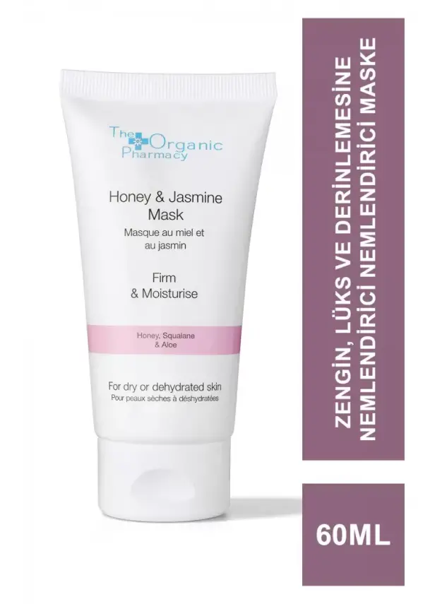 Outlet - The Organic Pharmacy Honey & Jasmine Mask 60 ml - 1