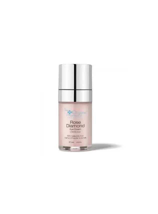 Outlet - The Organic Pharmacy Rose Diamond Eye Cream 10ml - 1