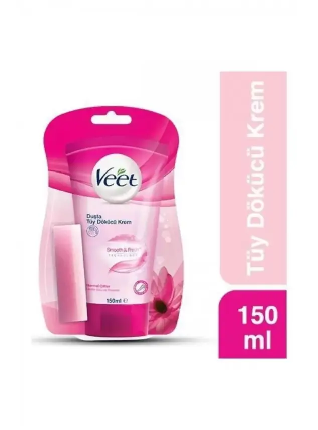 Outlet - Veet Duşta Tüy Dökücü Krem 150ml - Normal Ciltler - 1