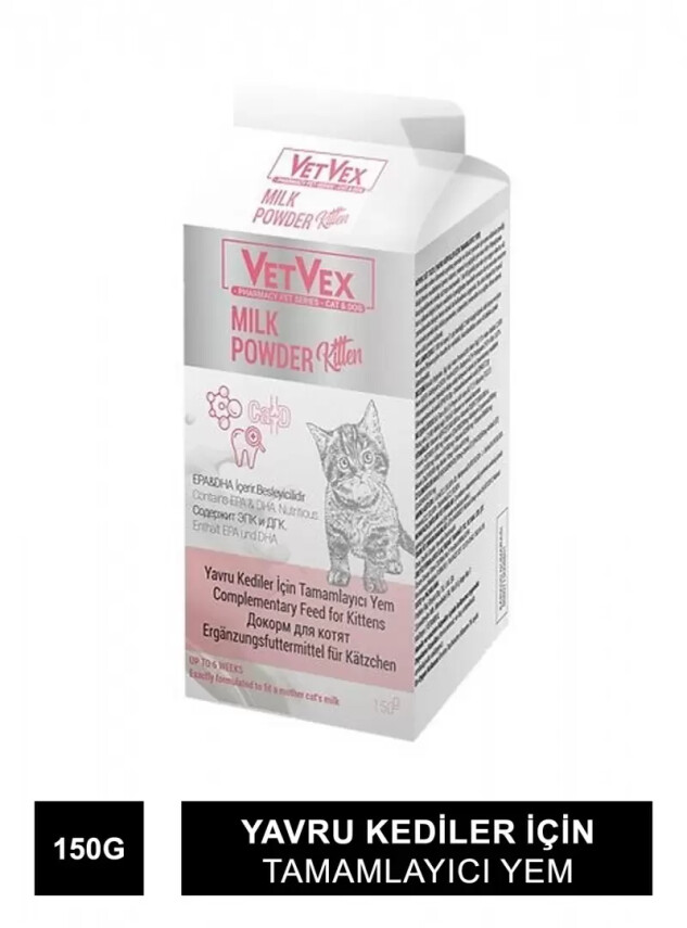 Outlet - VetVex Milk Powder Yavru Kedi Süt Tozu 150 gr - Outlet
