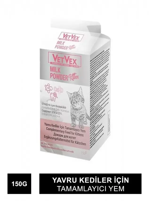 Outlet - VetVex Milk Powder Yavru Kedi Süt Tozu 150 gr - 1