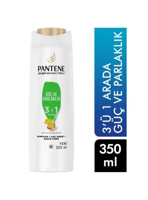 Pantene Pro-V 3'ü 1 Güç ve Parlaklık Şampuan 350 ml - Pantene