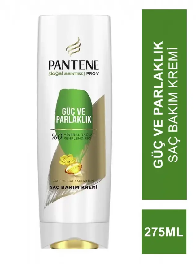 Pantene Pro-V Güç ve Parlaklık Saç Bakım Kremi 275 ml - 1