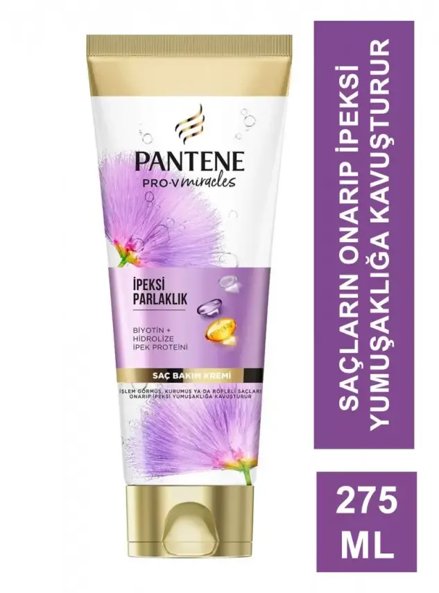 Pantene Pro-V Miracles İpeksi Parlaklık Saç Bakım Kremi 275 ml - 2