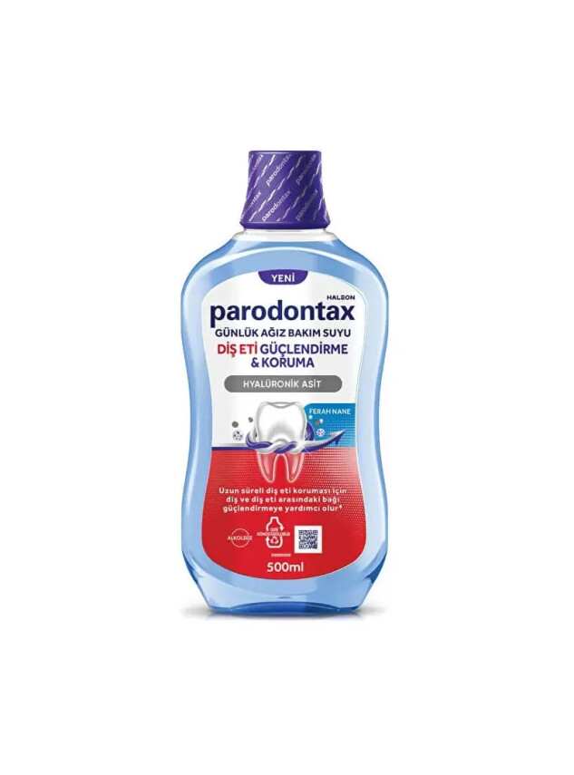 Parodontax Ağız Bakım Suyu Diş Eti Güçlendirme & Koruma 500 ml - Parodontax