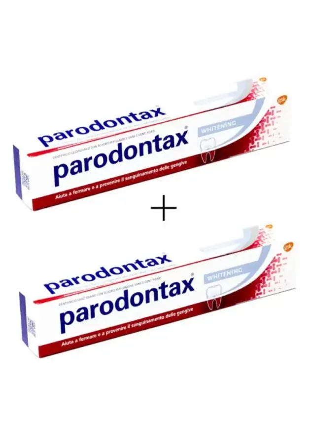 Parodontax Diş Macunu Beyazlatıcı Whitening 75ml+75ml 2 Adet - 2