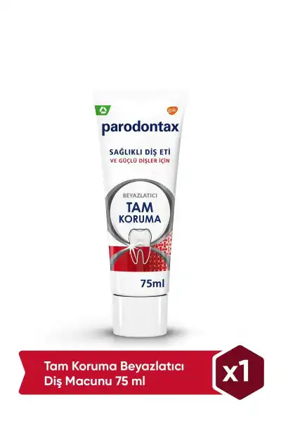 OUTLET-Parodontax Tam Koruma Beyazlatıcı Diş Macunu 75 ml - 1