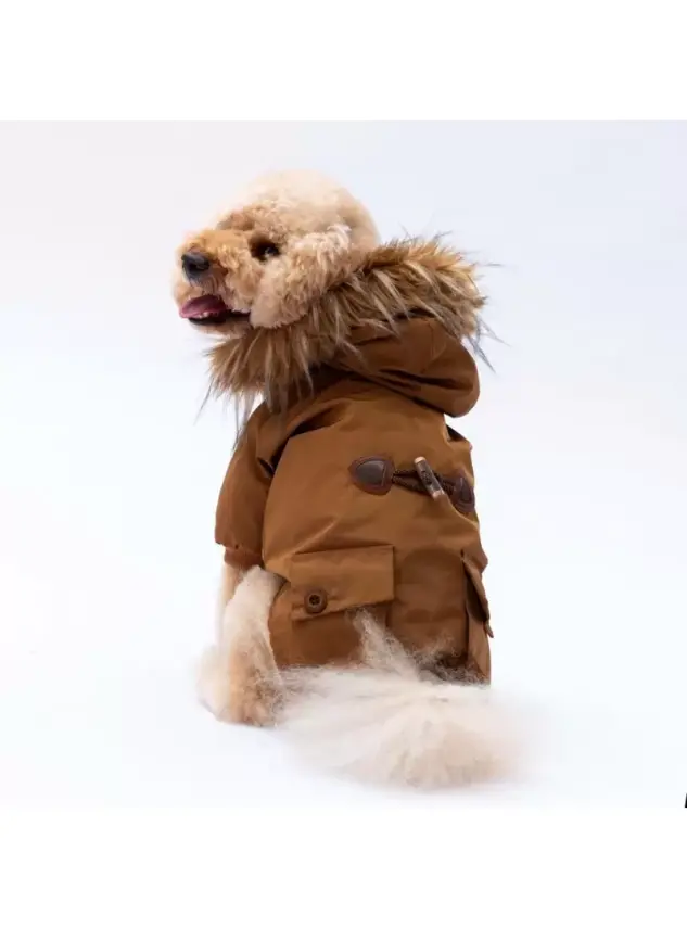 Paw Star 24515 Camel Charles Yağmurluk - 1