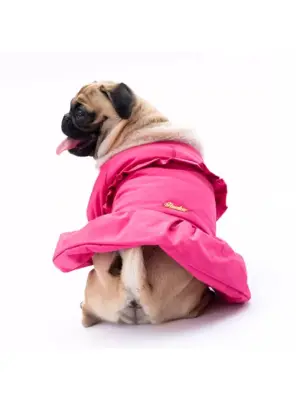 Paw Star 24521 Fuşya Elizabeth Yağmurluk - Paw Star