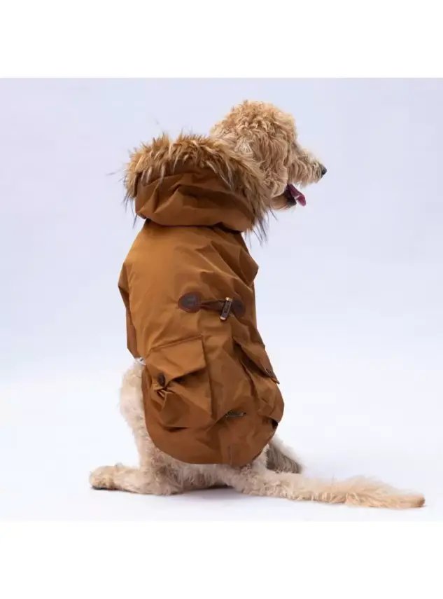 Paw Star 24559 Camel Charles Büyük Irk Yağmurluk - 1