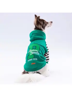 Paw Star 24703 Yeşil Lucky Club Hoodie - Paw Star