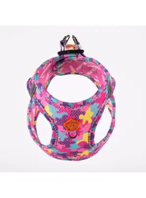 Paw Star Air Mesh Göğüs Tasma (Desenli) - Paw Star