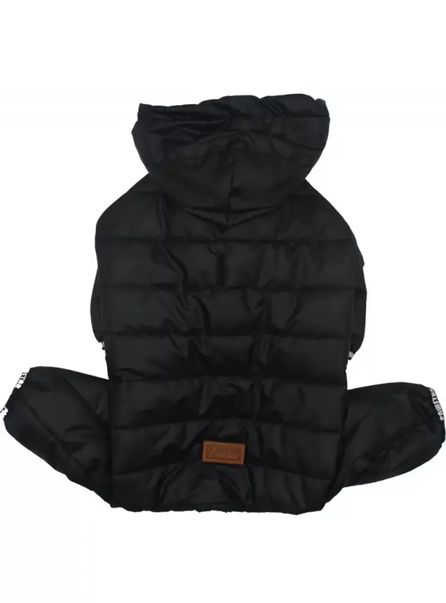 Paw Star Black Sport Big Rompers Köpek Yağmurluk 5XL - 1