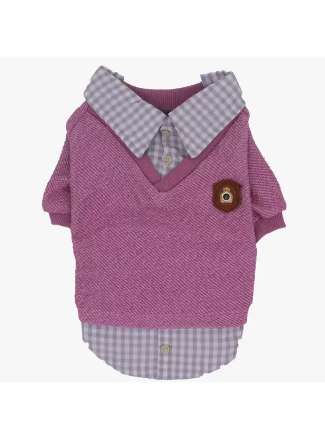 Paw Star Pink College Köpek Kıyafeti 2XL - 1