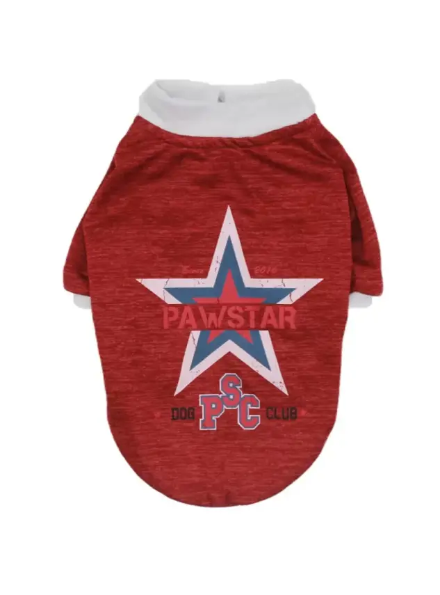 Pawstar Dark Red Sweat - 1