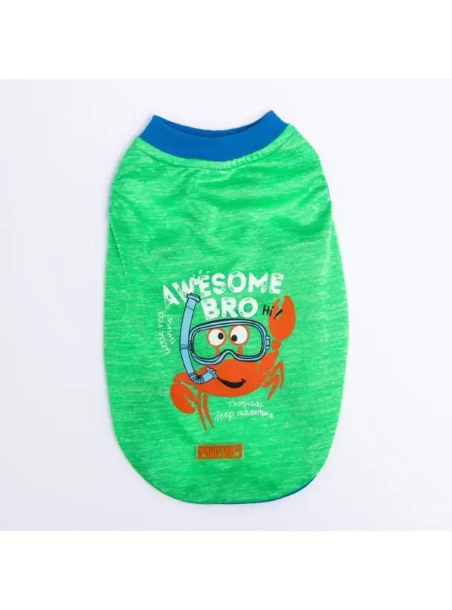 Pawstar Green Crab T-shirt - 1