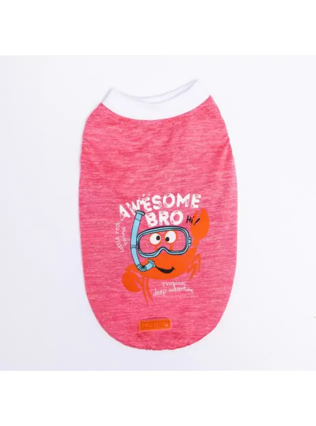 Pawstar Pink Crab T-shirt - 1