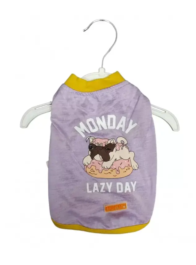 Pawstar Plum Lazy T-shirt - 1