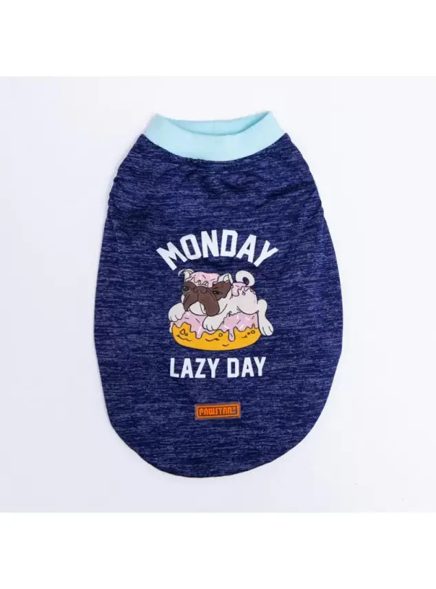 Pawstar Purple Lazy T-shirt - 1