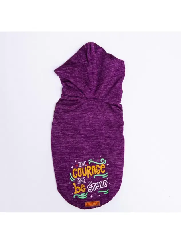 Pawstar Purple Style Hoode T-shirt - 1