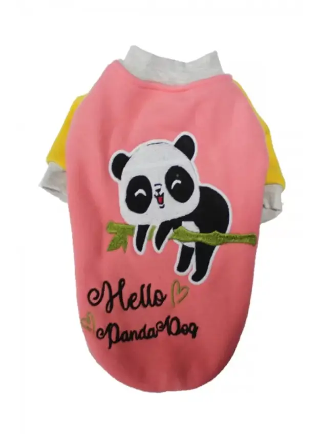 Pawstar Somon Panda Kedi - Köpek Sweati S-M-L-L-Xl-2Xl - 1