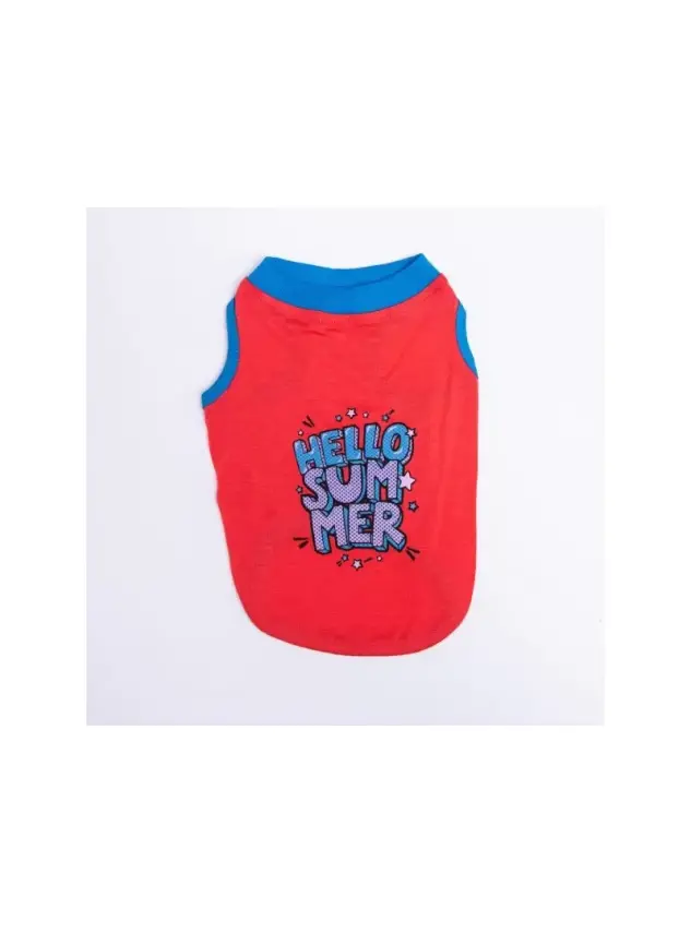 Pawstar Vermilion Hello Summer T-shirt - 1